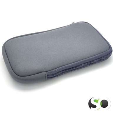 Univerzalna torbica sa patent zatvaračem 6.1", siva